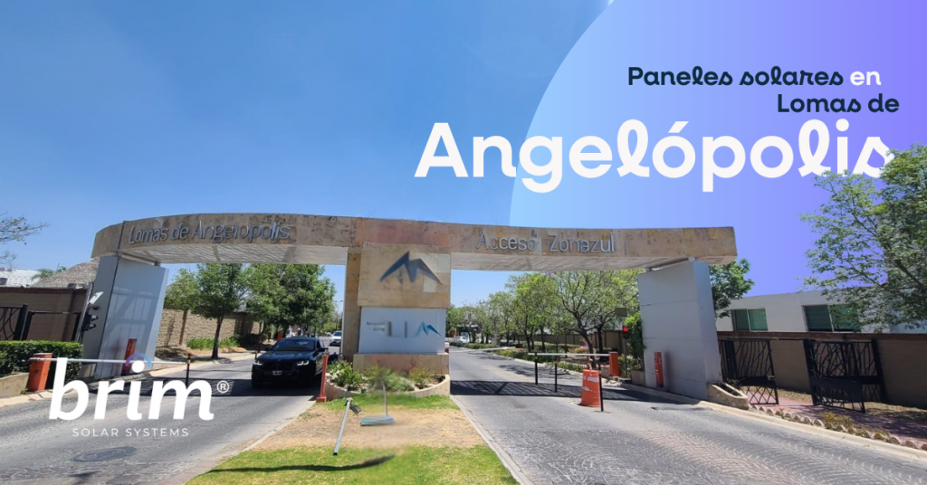 paneles solares en zona lomas de angelopolis puebla