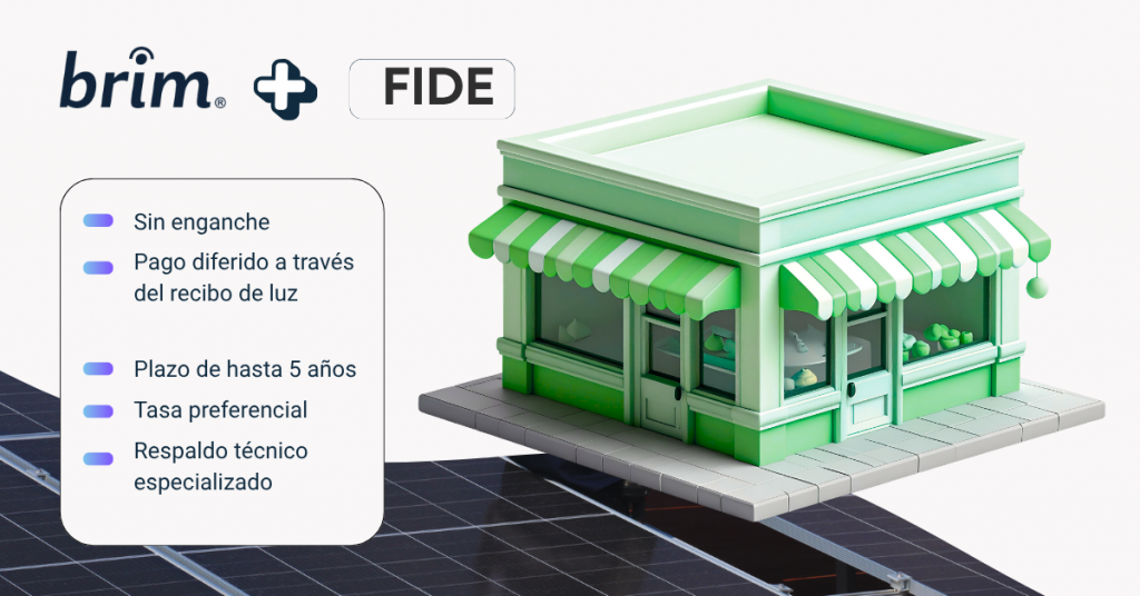 financiamiento FIDE Puebla paneles solares