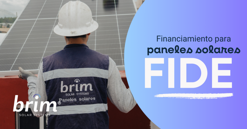 financiamiento fide para paneles solares puebla
