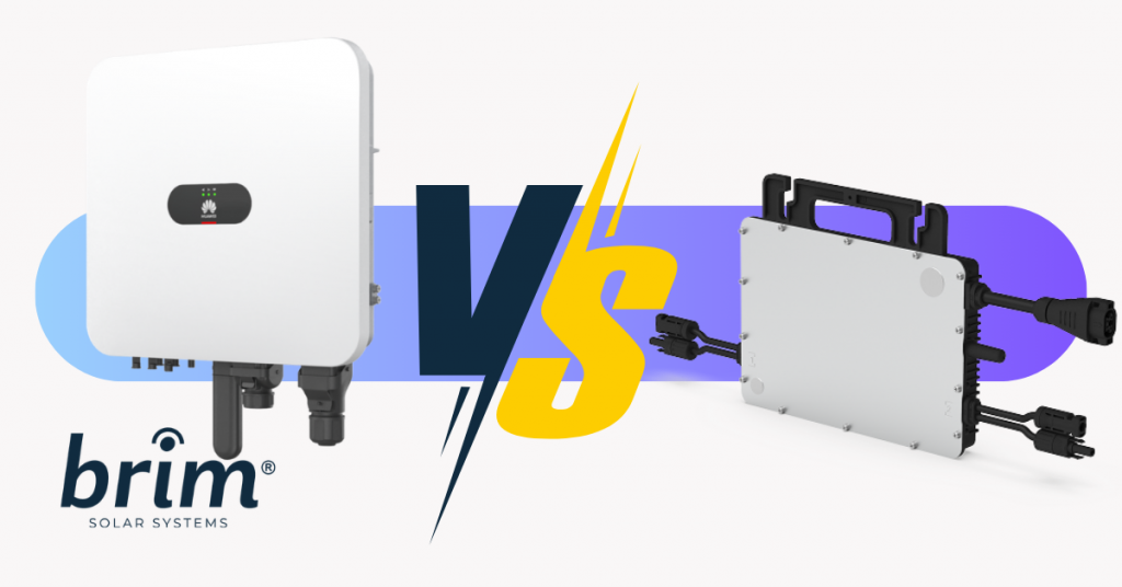 inversor central contra micoinversor solar