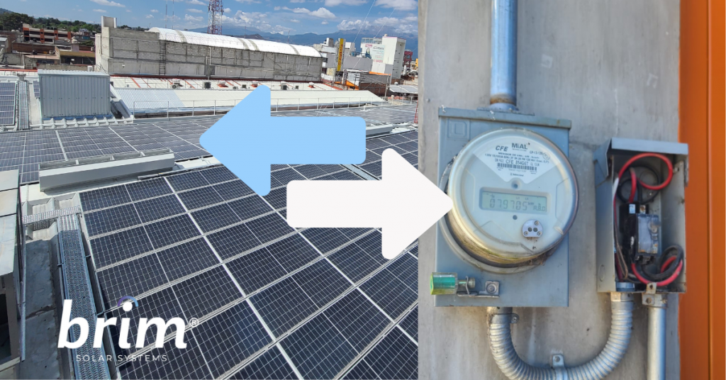 excedente de energía paneles solares cfe