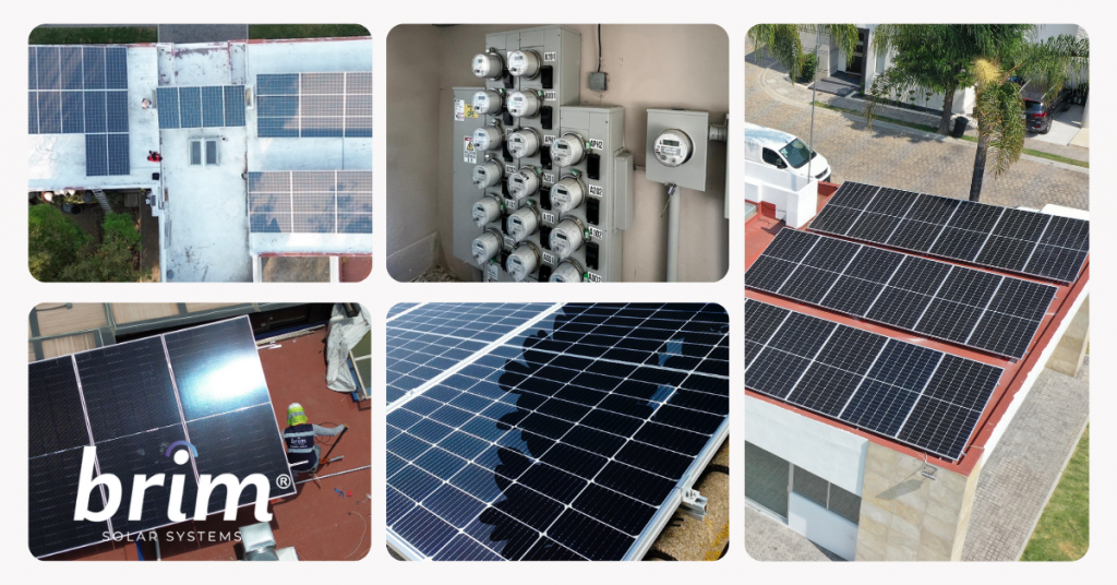 paneles solares en casa club