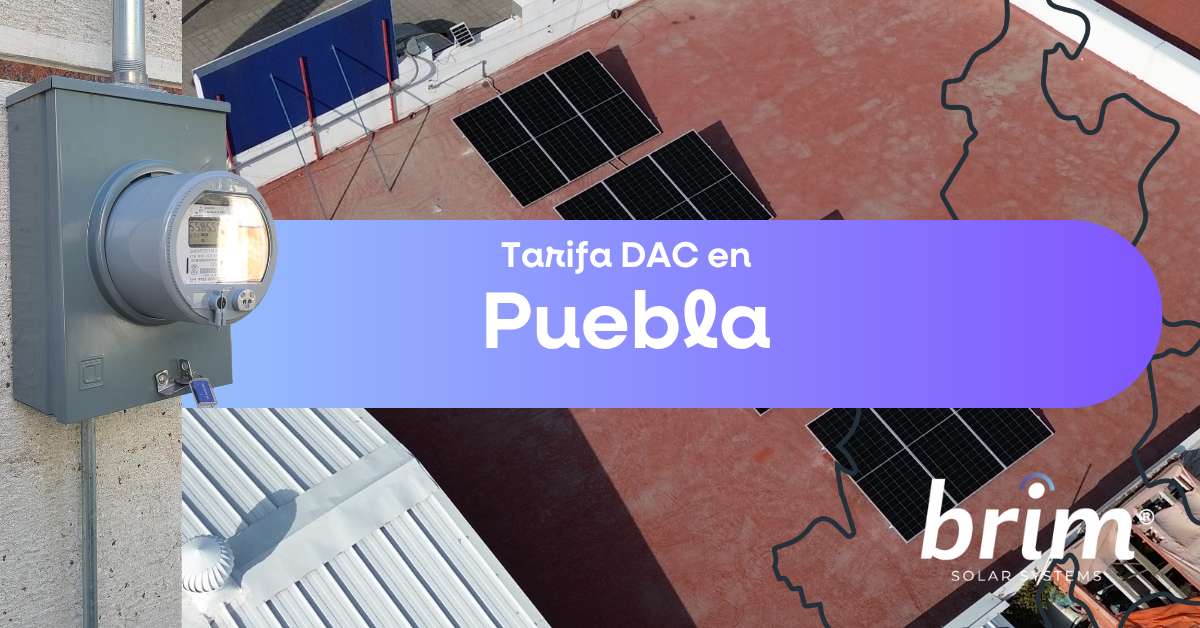 tarifa dac cfe paneles solares