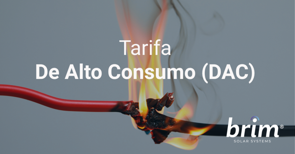 tarifa dac cfe paneles solares