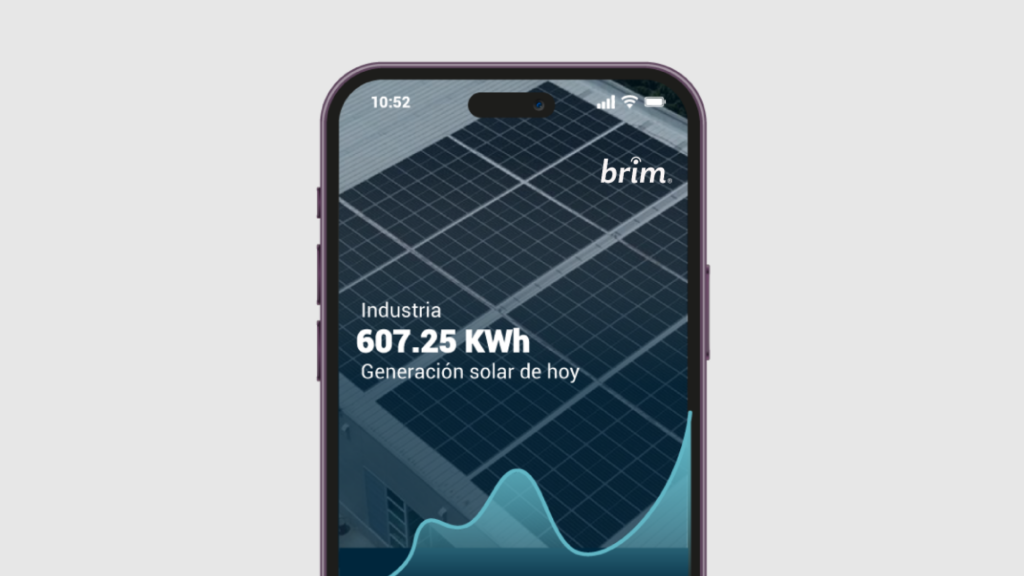 monitoreo de paneles solares industriales brim