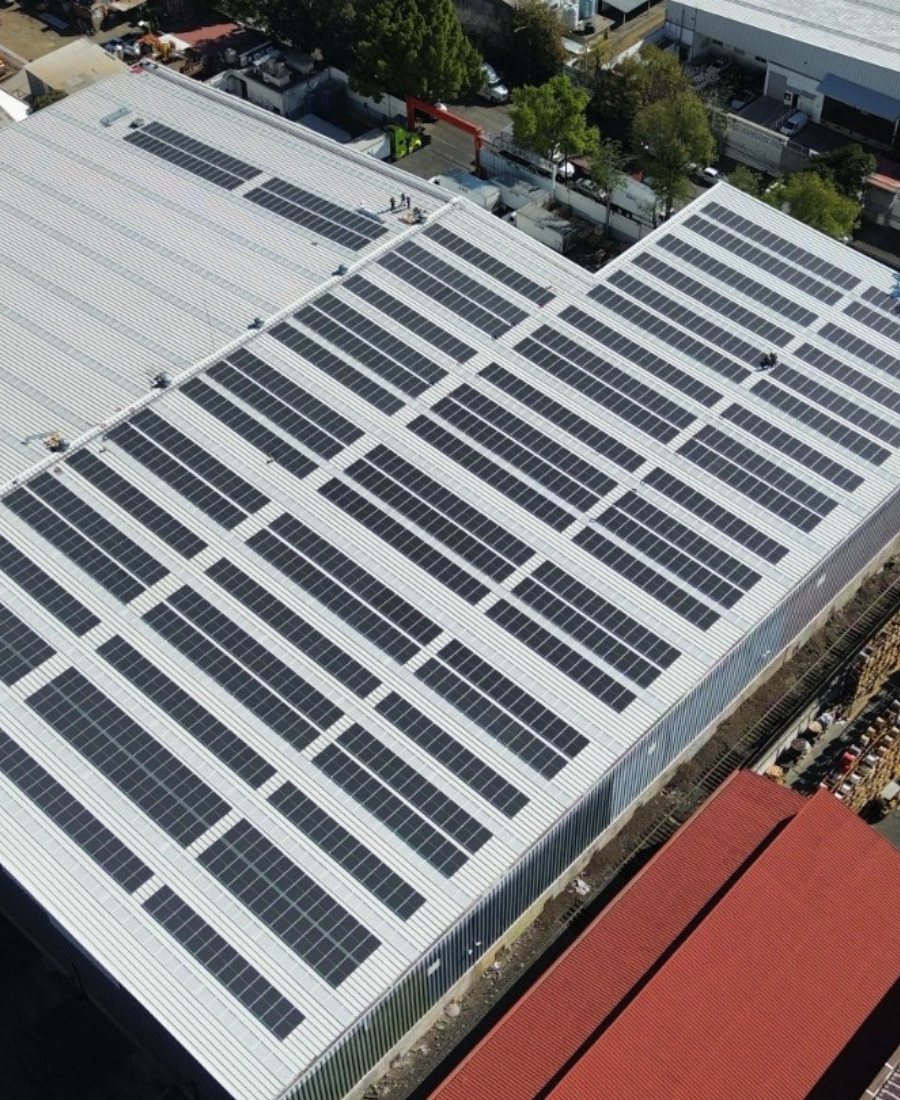 paneles solares para la industria