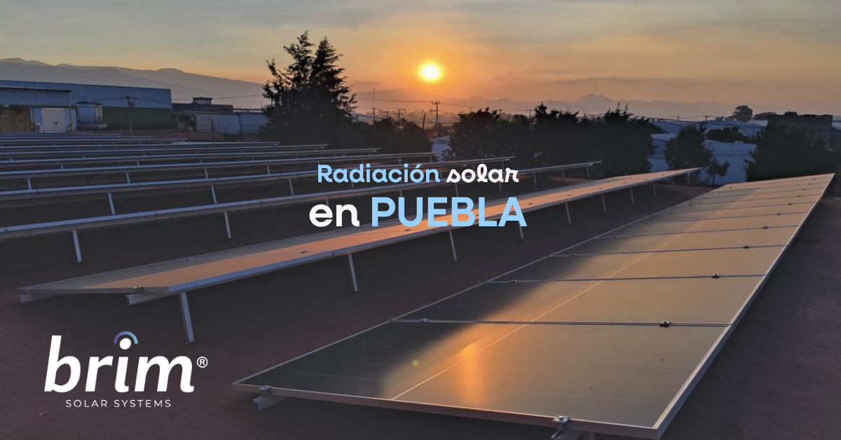 radiación solar en puebla