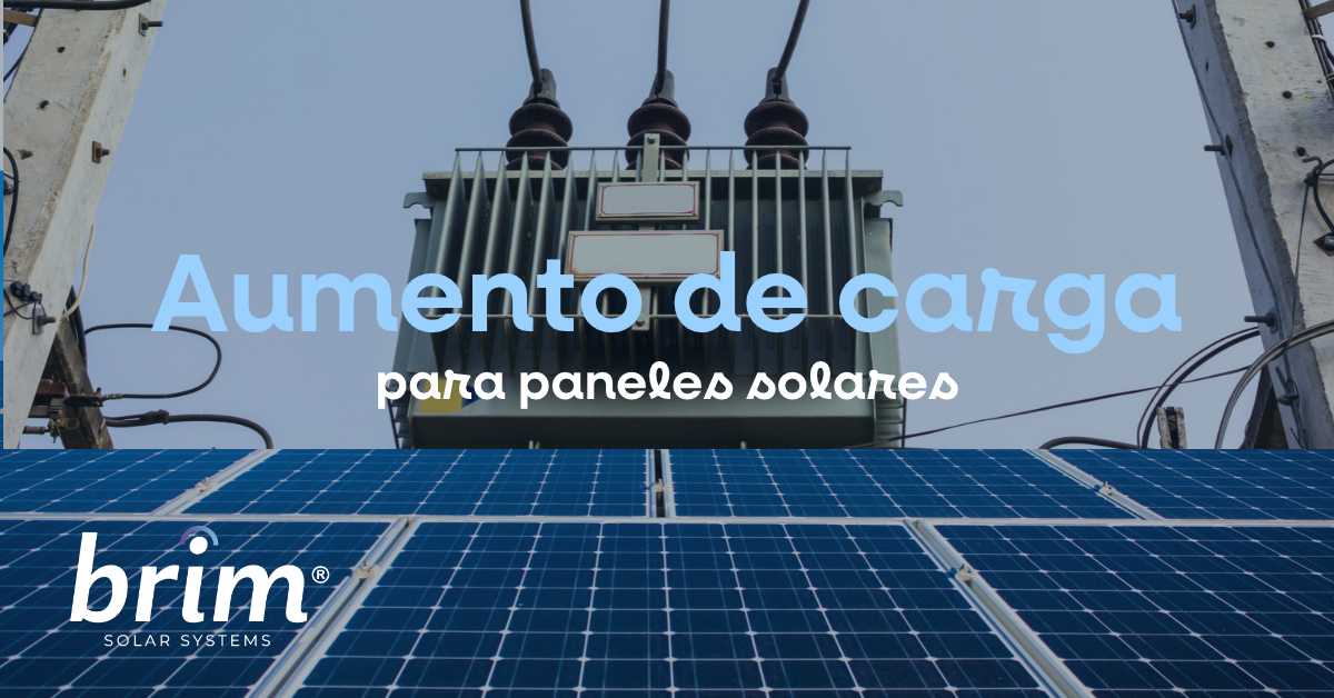 Aumento de Carga para Paneles Solares
