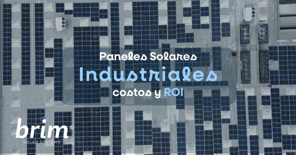 paneles solares para industria y comercio