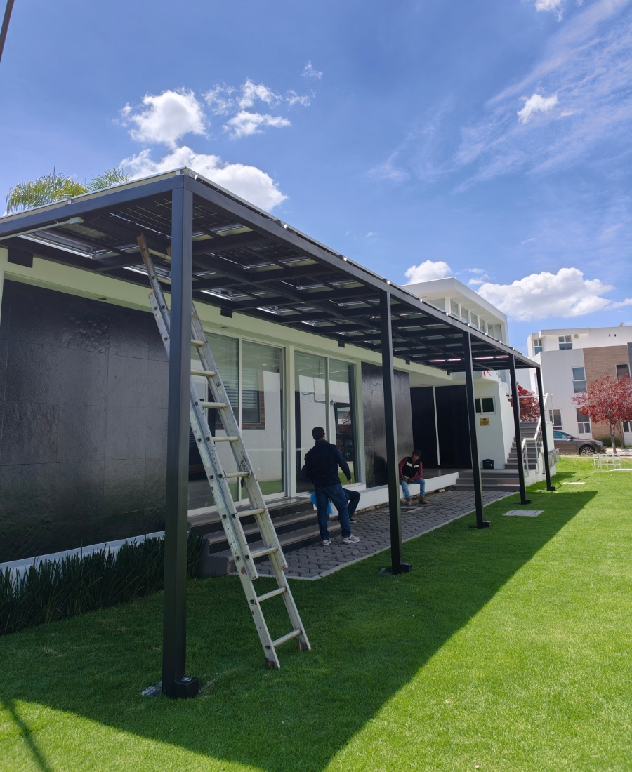 paneles solares en casa club lomas de angelopolis