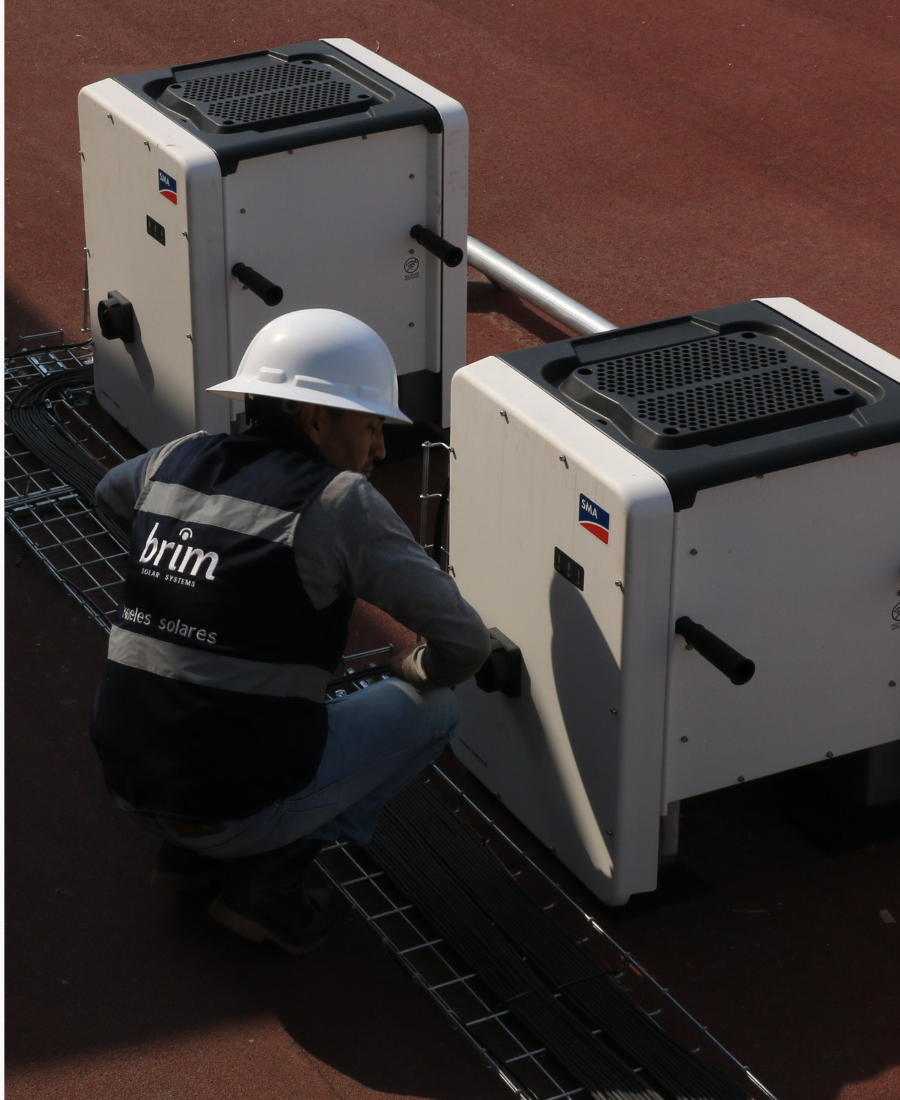 paneles solares financiados