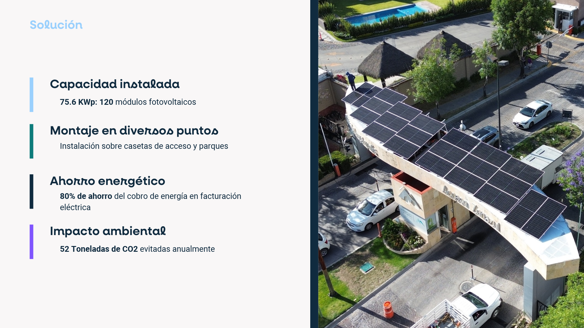 paneles solares lomas de angelopolis en puebla mexico